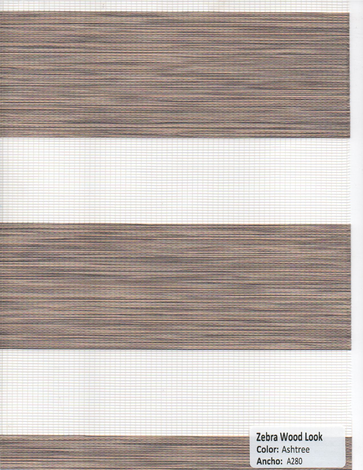 Zebra Wood Look Ashtree